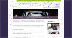 Desktop Screenshot of aplausocerimonial.com.br